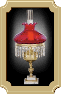 Ruby Electric Banquet Table Lamp