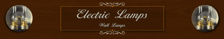 Daniel Joseph | Electric Lamps, Wall lamps